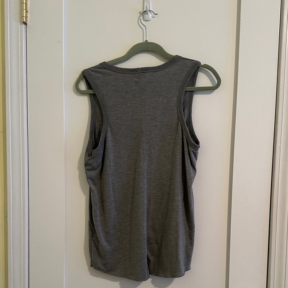 Topshop Gray Tank Top - Picture 2 of 2